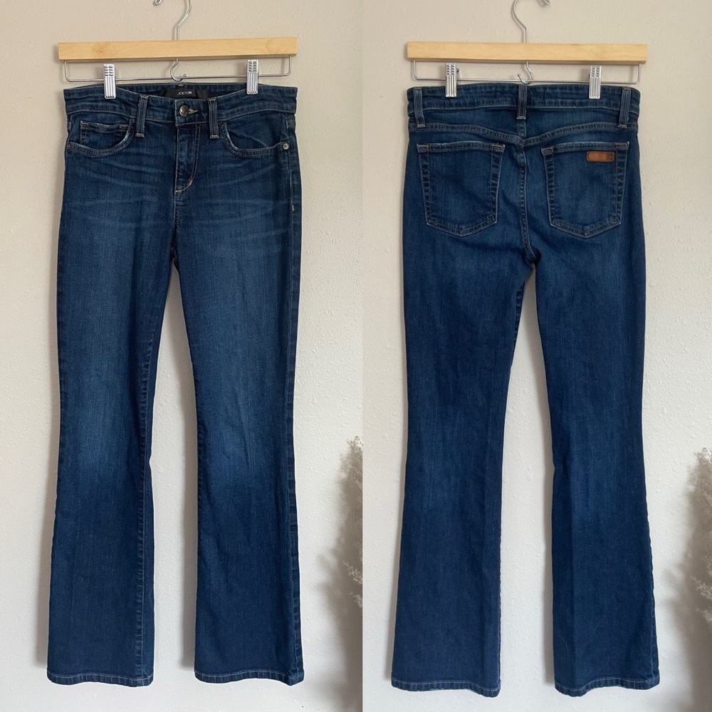 Joe's Jeans Bootcut Jeans in Dark Blue Wash